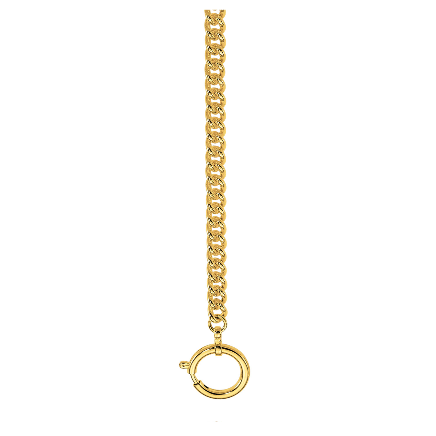 Pocket watch chain 30cm, gold