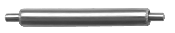 Spring bar 118E white stainless steel, Ø 1.8 length 17.0 mm, cones without approach