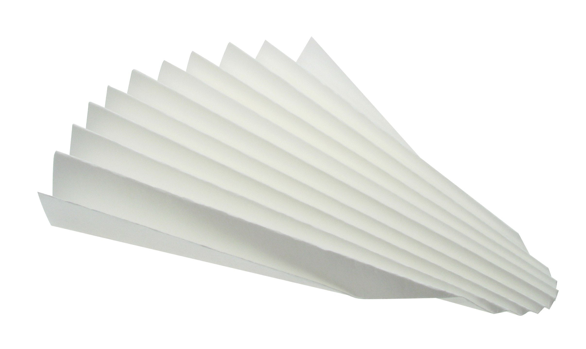 Replacement pleated filter for activated carbon