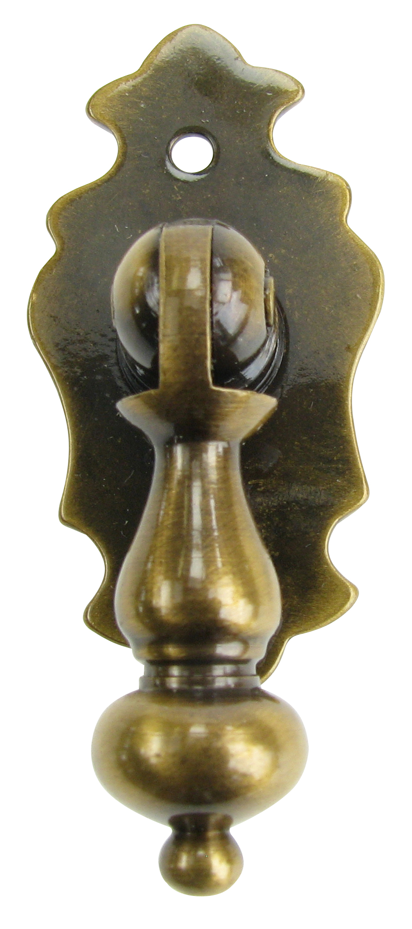 Trim Door handle with plate brass