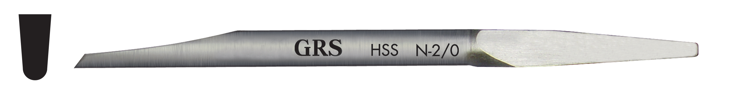 GRS NTG-Stichel rund Nr.N-12/ 1,2mm, HSS