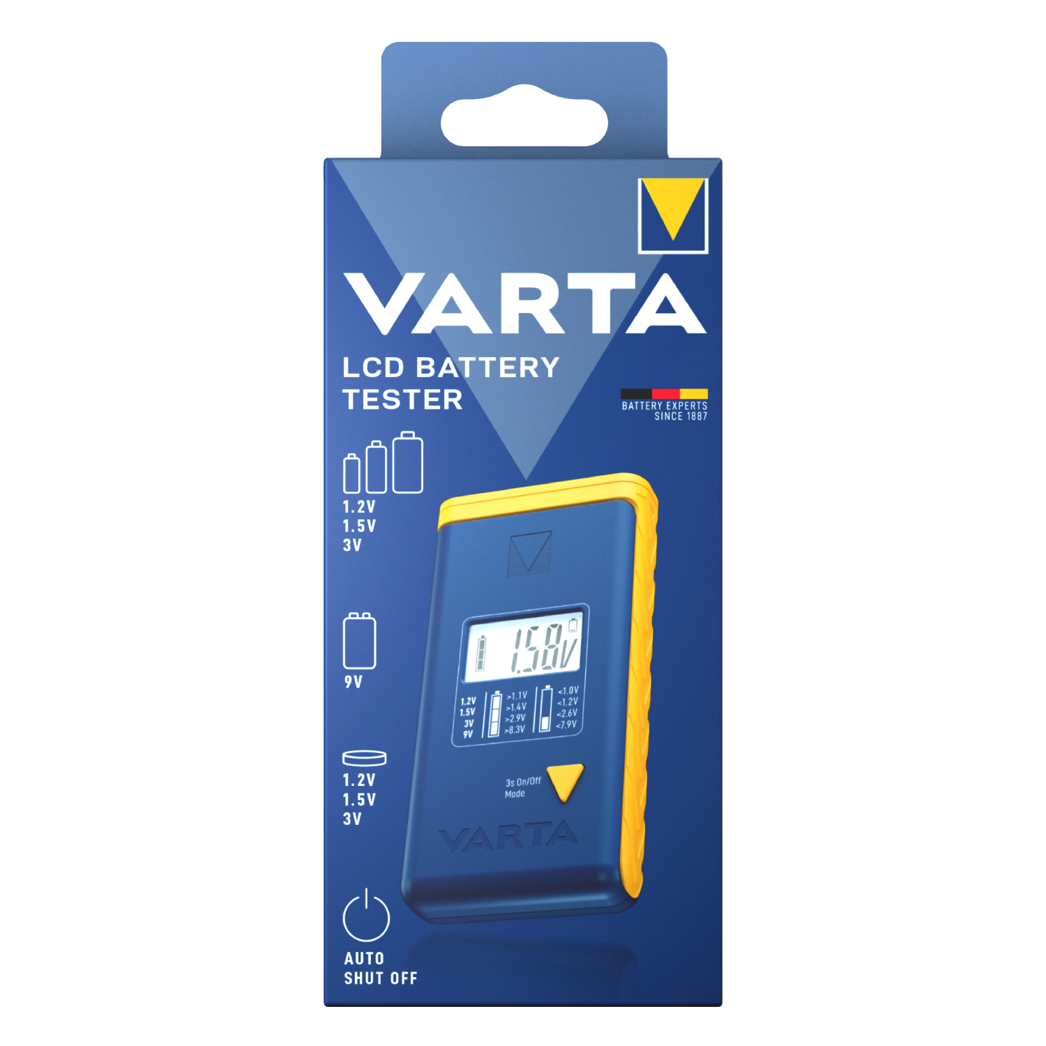 Varta Batterie Tester LCD