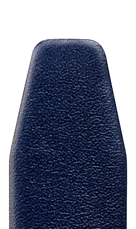 Lederband Nappa Clip 12mm dunkelblau