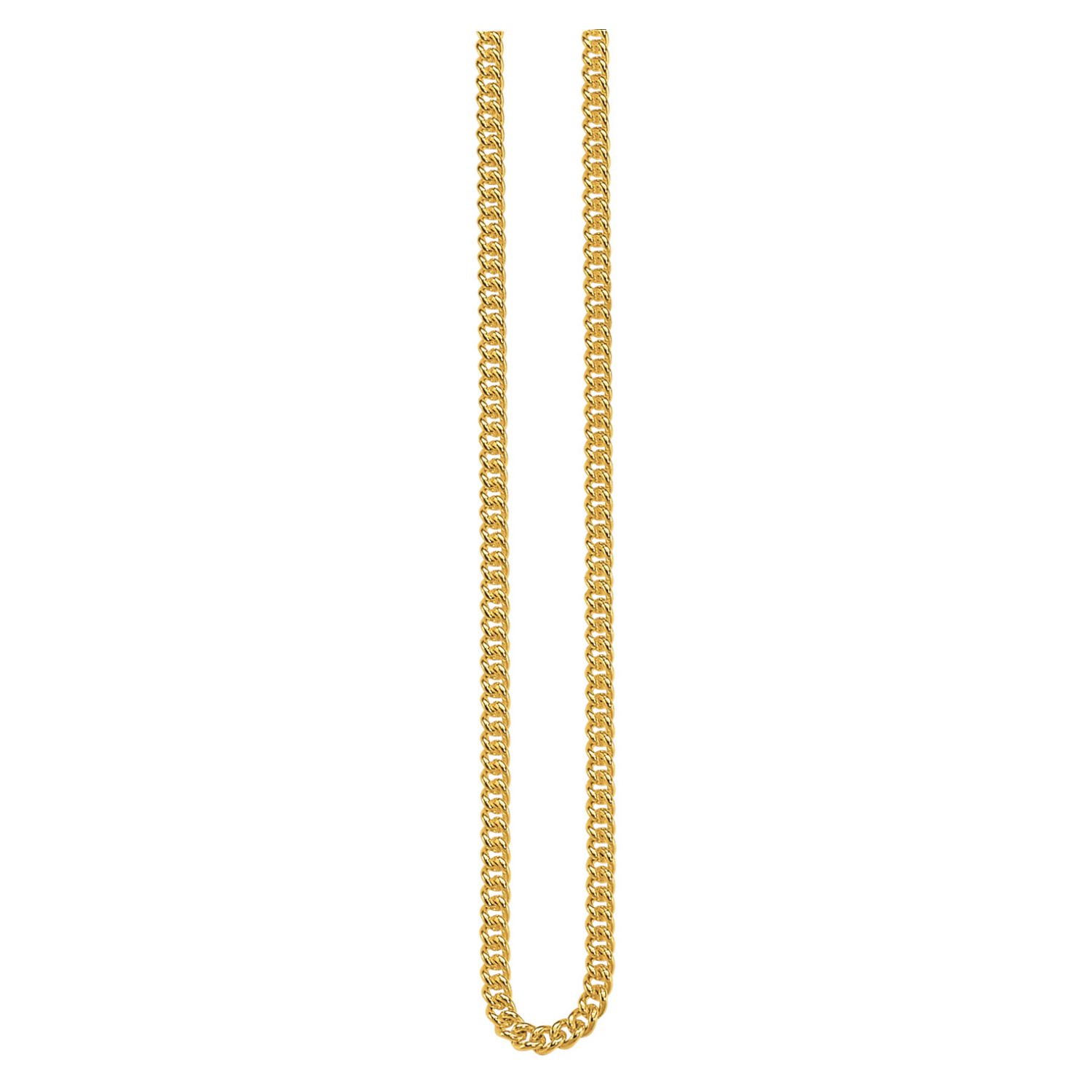 Pocket watch chain 70cm, gold