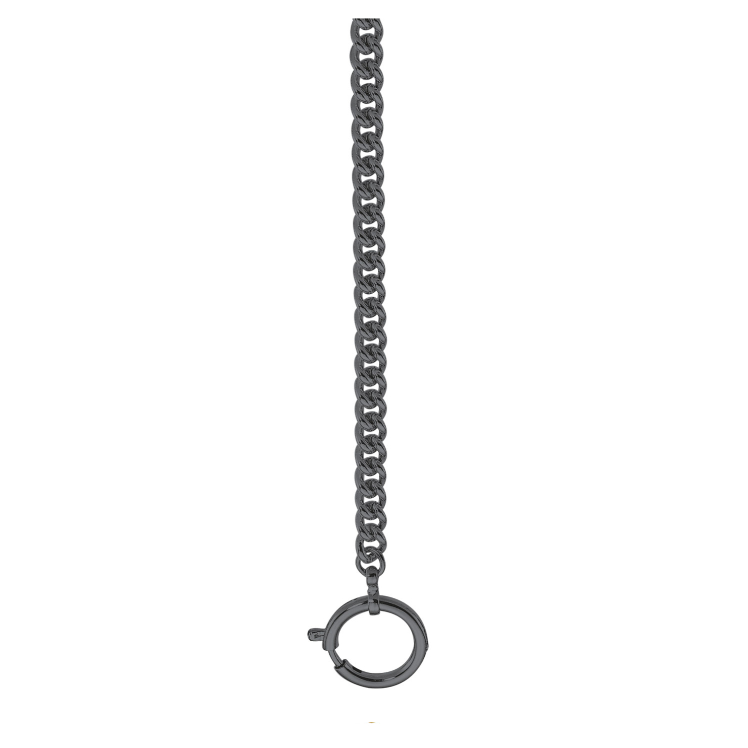 Pocket watch chain 30cm, anthracite