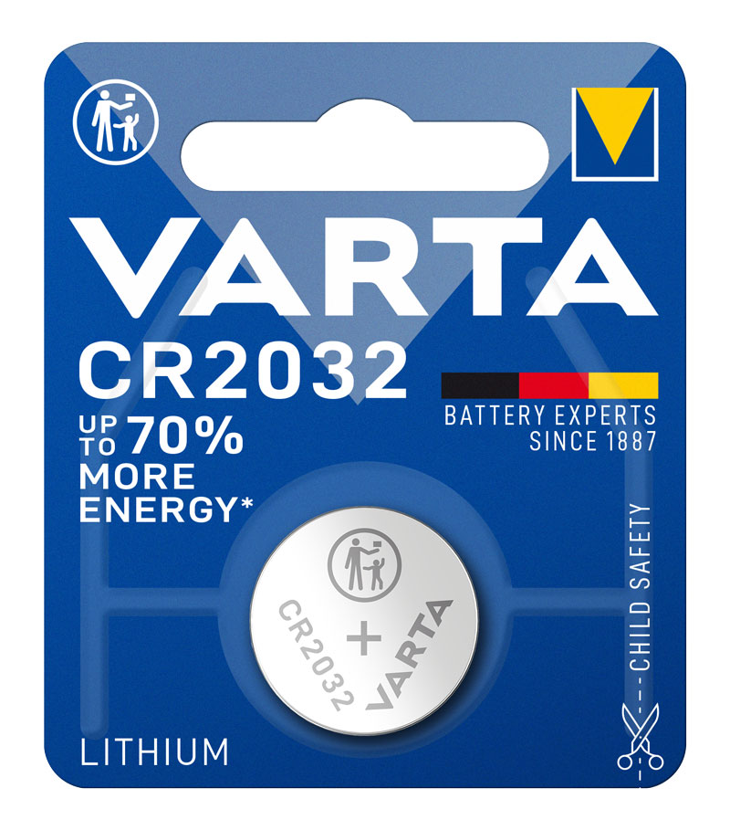 Varta 2032 lithium button cell