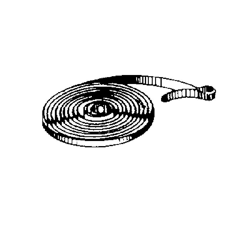 Mainspring with tab L:800mm W:6mm T:0.3mm