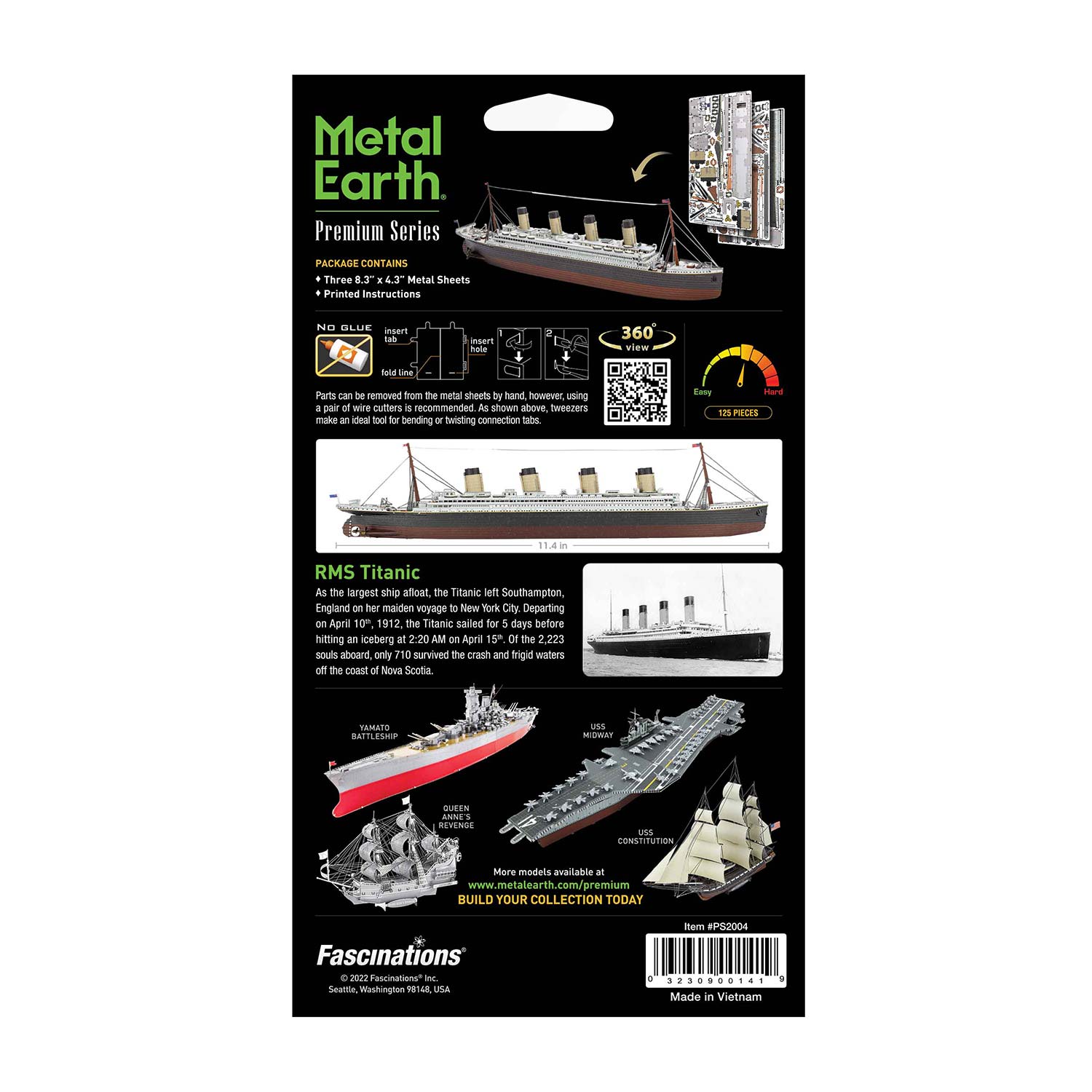 Metal Earth RMS Titanic