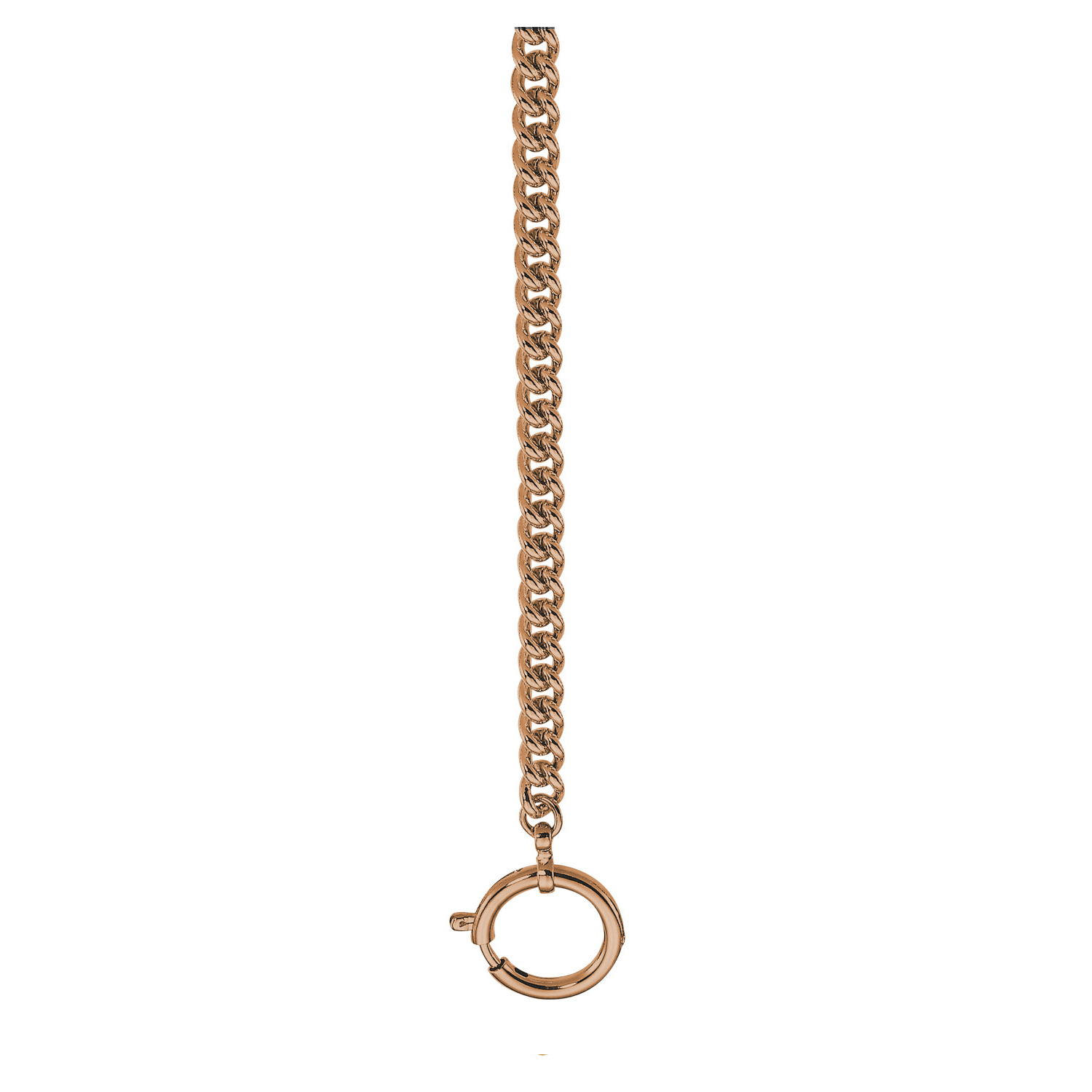 Pocket watch chain 30cm, rosegold