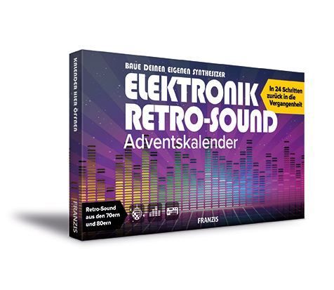 Advent calendar electronic retro sound