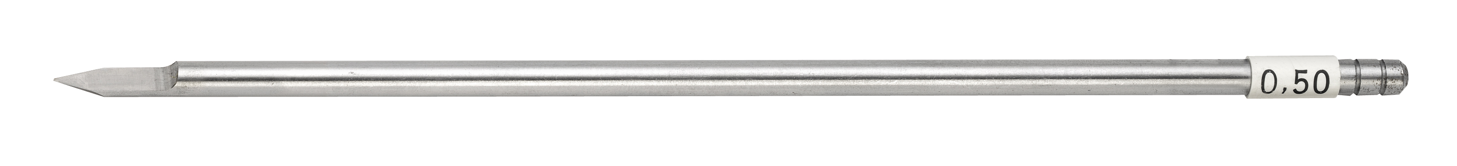 HSS cutter, shaft dia. 4.36 mm, width 0.50 mm Gravograph