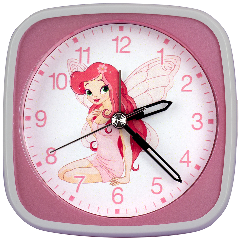 Children's Alarm Clock Fairy, sweeping second