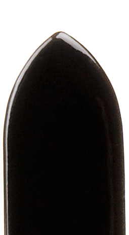 Lederband Bella 16mm schwarz glatt